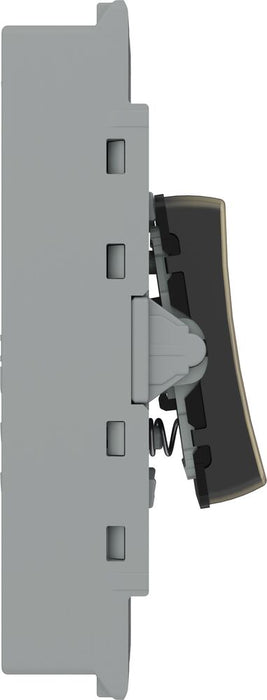 BG GridLite MAB14 20A 1-Way Retractive Switch Module - Antique Brass