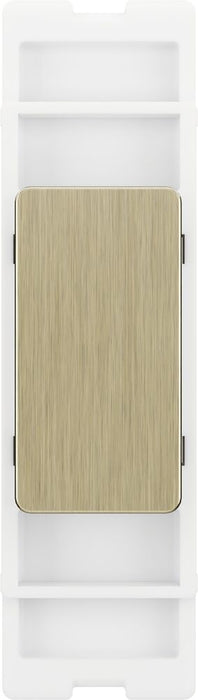 BG GridLite MABBLNK Blank Module - Antique Brass