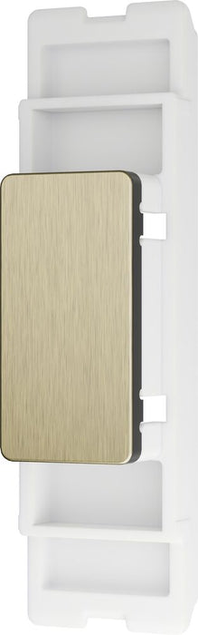 BG GridLite MABBLNK Blank Module - Antique Brass