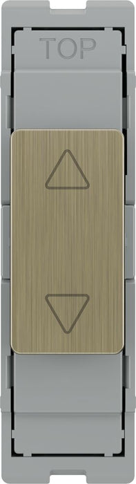 BG GridLite MABTDS 100W Secondary Touch LED Dimmer Module - Antique Brass