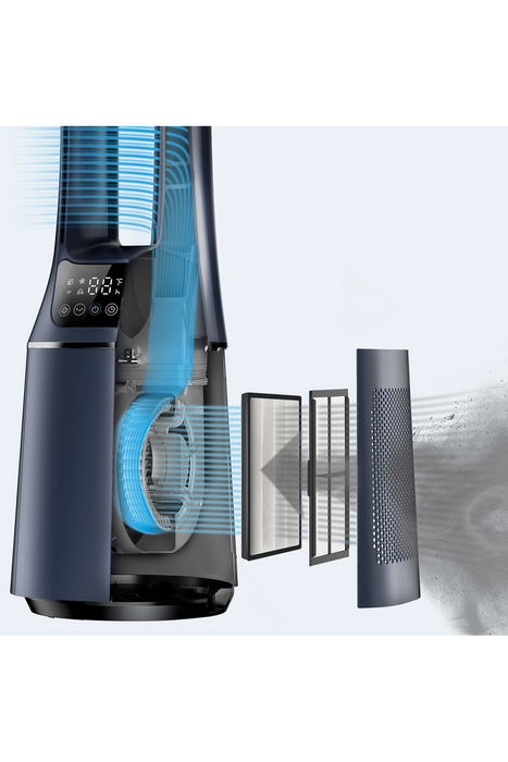 Midea MBF150BSUK Bladeless Tower Fan - Black