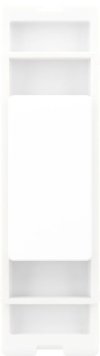 BG GridLite MBLNK Blank Module - White