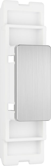 BG GridLite MBSBLNK Blank Module - Brushed Steel