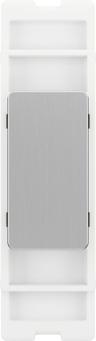 BG GridLite MBSBLNK Blank Module - Brushed Steel