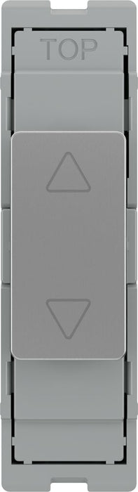 BG GridLite MBSTDM 100W Master Touch LED Dimmer Module - Brushed Steel