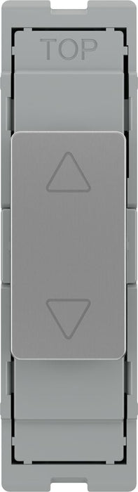 BG GridLite MBSTDS 100W Secondary Touch LED Dimmer Module - Brushed Steel