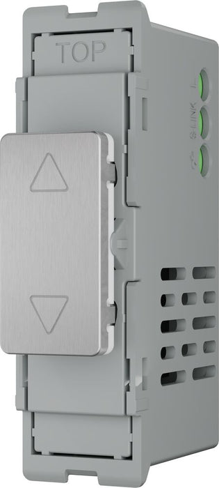 BG GridLite MBSTDS 100W Secondary Touch LED Dimmer Module - Brushed Steel