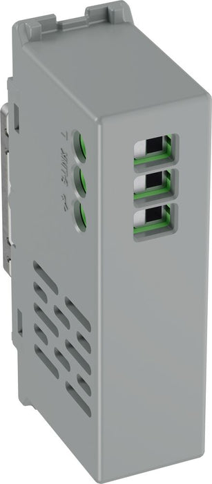 BG GridLite MBSTDS 100W Secondary Touch LED Dimmer Module - Brushed Steel
