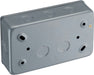 BG MC522 Metal Clad 13A 2G DP Switched Socket - westbasedirect.com
