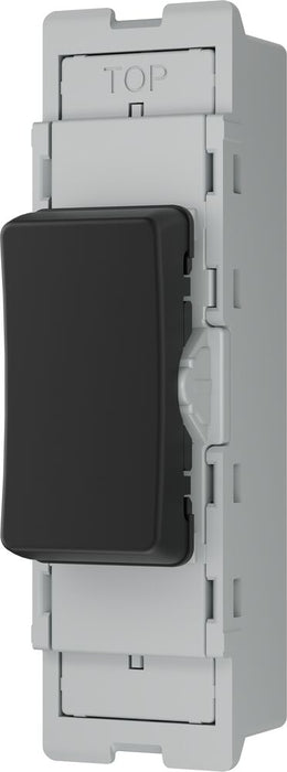 BG GridLite MFB12C 20A SP 2-Way (Centre Off) Switch Module - Matt Black