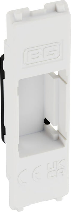 BG GridLite MFBBLNK Blank Module - Matt Black