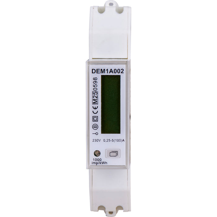 BG MID100A 100A MID Approved Meter - Single Module
