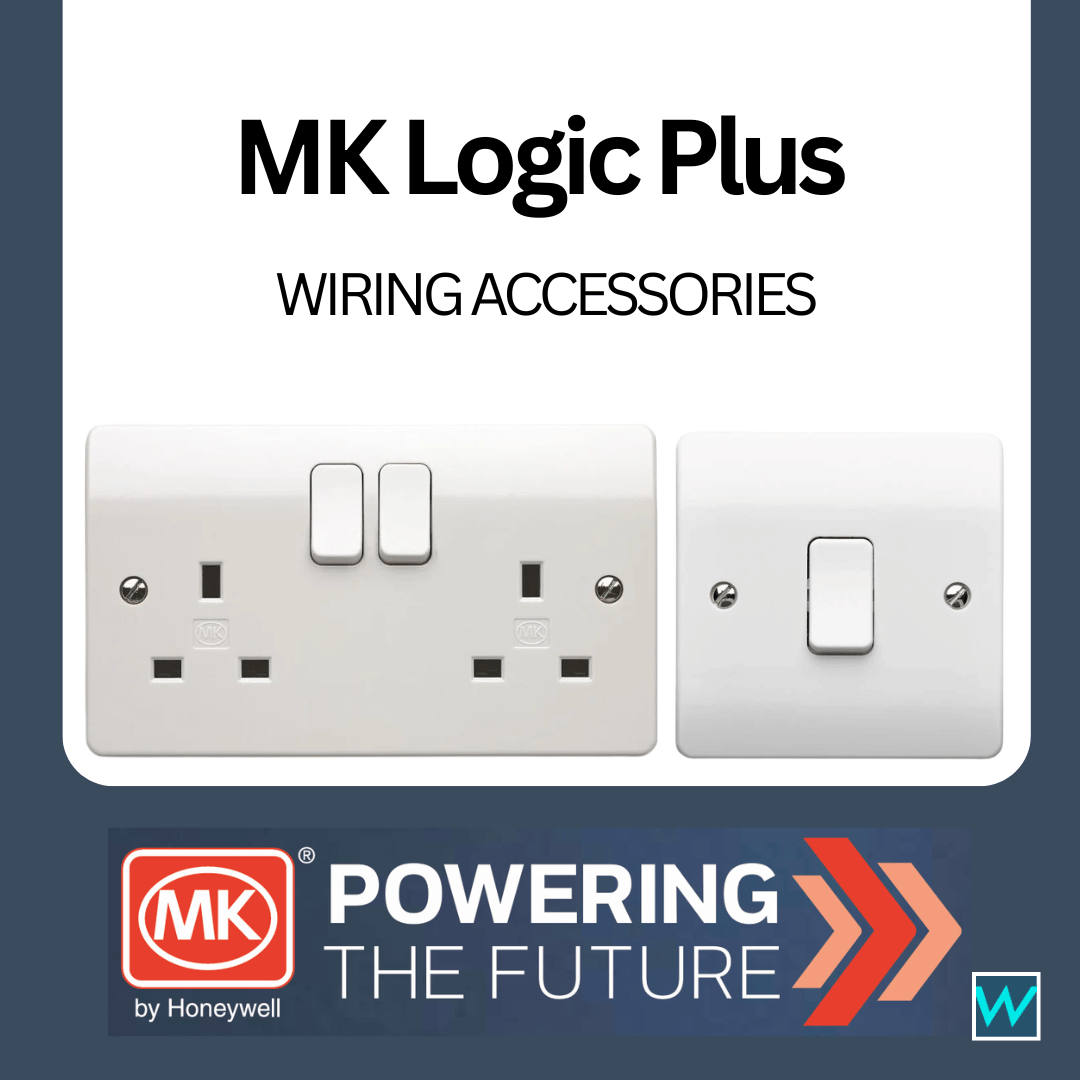 MK Logic Plus White Moulded Switches & Sockets