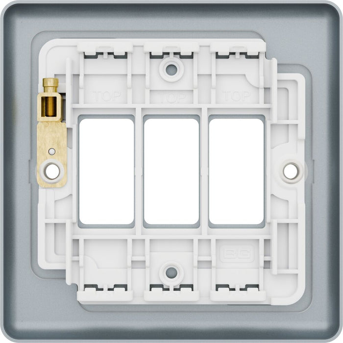 BG GridLite MMC3 Metal Clad 3G Grid Front Plate