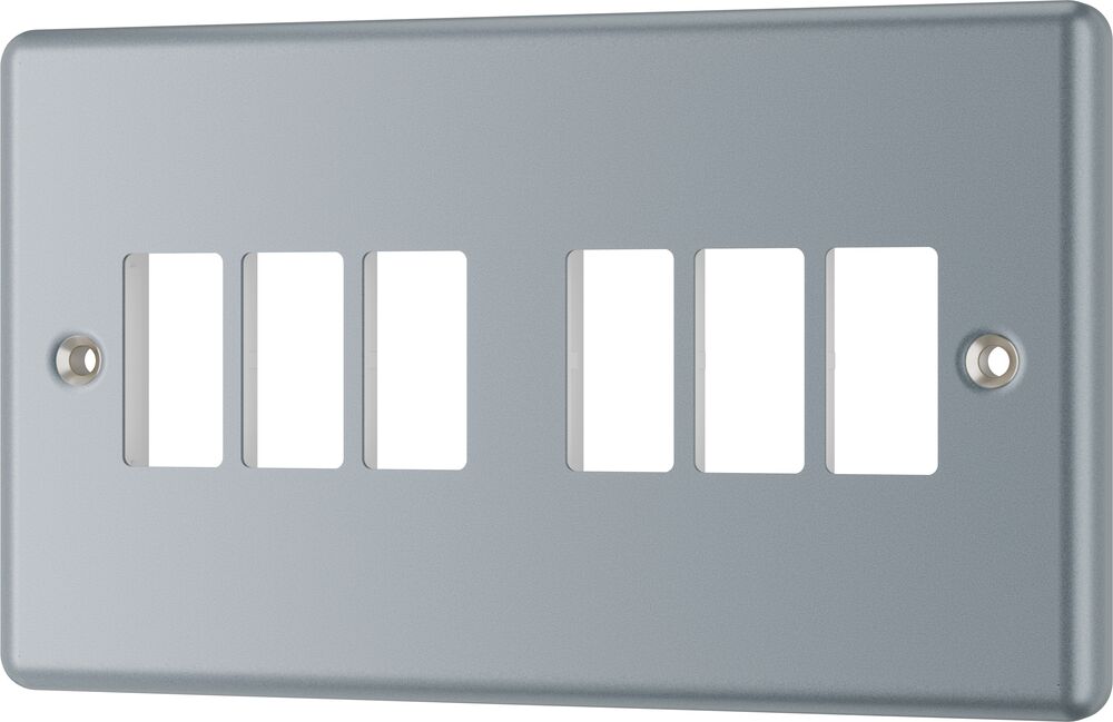 BG GridLite MMC6 Metal Clad 6G Grid Front Plate
