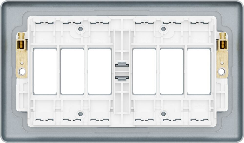 BG GridLite MMC6 Metal Clad 6G Grid Front Plate