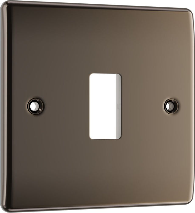 BG GridLite MNBN1 Nexus Metal 1G Grid Front Plate - Black Nickel