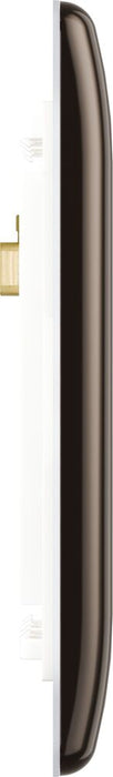 BG GridLite MNBN2 Nexus Metal 2G Grid Front Plate - Black Nickel