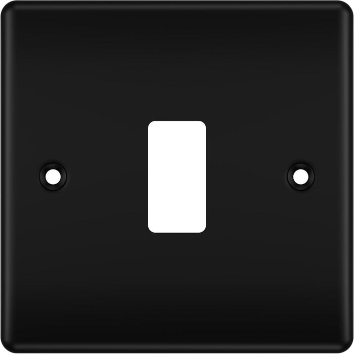 BG GridLite MNFB1 Nexus Metal 1G Grid Front Plate - Matt Black