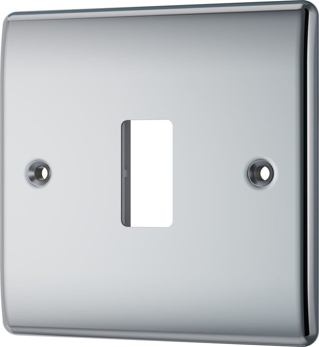 BG GridLite MNPC1 Nexus Metal 1G Grid Front Plate - Polished Chrome