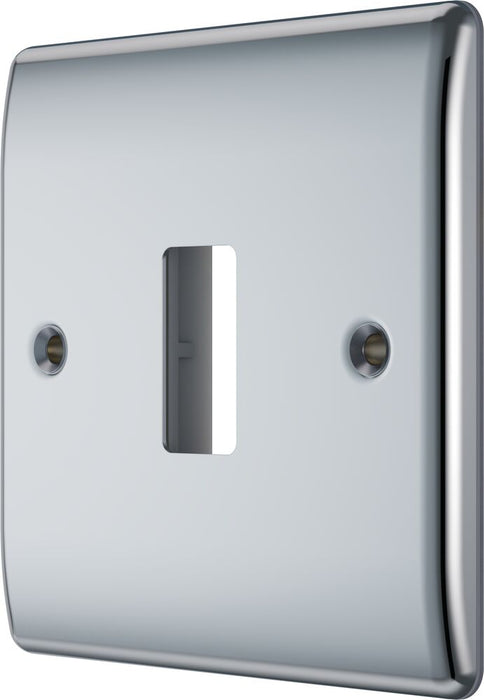 BG GridLite MNPC1 Nexus Metal 1G Grid Front Plate - Polished Chrome