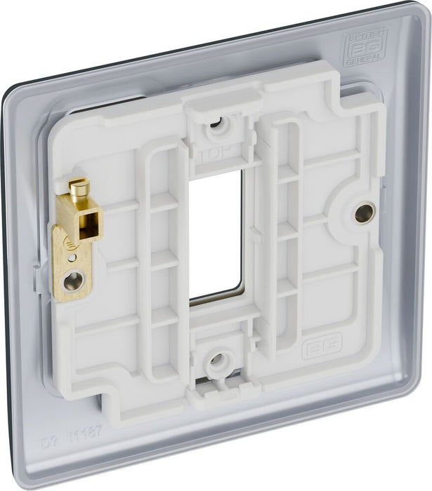 BG GridLite MNPC1 Nexus Metal 1G Grid Front Plate - Polished Chrome