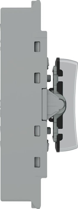 BG GridLite MPC12C 20A SP 2-Way (Centre Off) Switch Module - Polished Chrome
