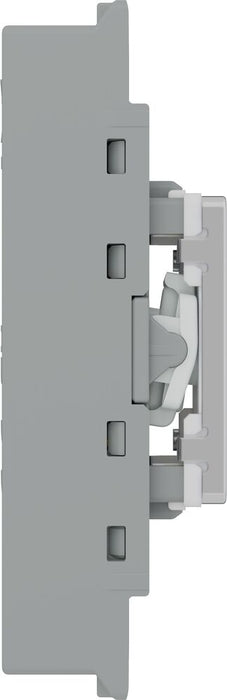 BG GridLite MPC12EL 20A 16AX SP 2-Way Key Switch Module "EMG LTG TEST" - Polished Chrome