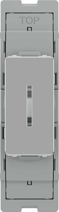 BG GridLite MPC12KY 20A 16AX SP 2-Way Key Switch Module - Polished Chrome