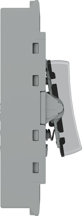 BG GridLite MPC14 20A 1-Way Retractive Switch Module - Polished Chrome
