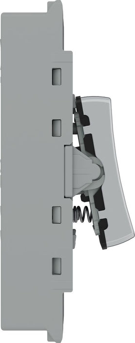BG GridLite MPC142 20A 2-Way Retractive Switch Module - Polished Chrome