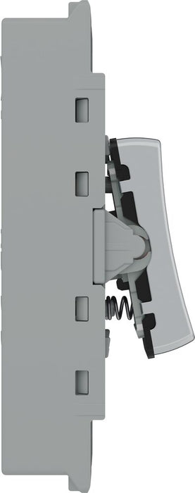 BG GridLite MPC142BELL 20A 2-Way Retractive Switch Module "Bell Symbol" - Polished Chrome