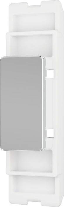 BG GridLite MPCBLNK Blank Module - Polished Chrome