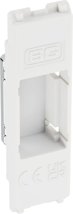 BG GridLite MPCBLNK Blank Module - Polished Chrome