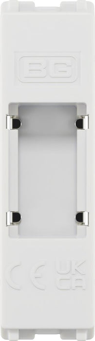 BG GridLite MPCBLNK Blank Module - Polished Chrome