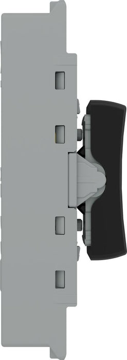 BG GridLite MPCDB12C Evolve 20A SP 2-Way (Centre Off) Switch Module - Black