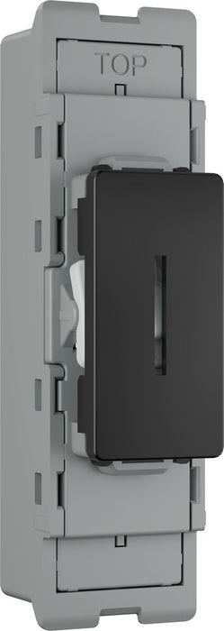 BG GridLite MPCDB12KY Evolve 20A 16AX SP 2-Way Key Switch Module - Black