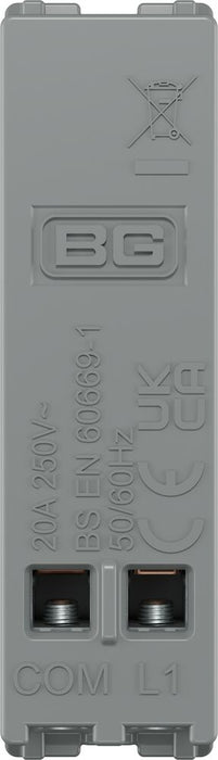 BG GridLite MPCDB14 Evolve 20A 1-Way Retractive Switch Module - Black
