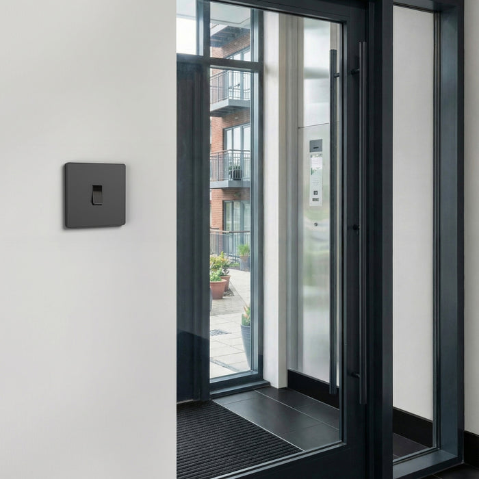 BG GridLite MPCDB14 Evolve 20A 1-Way Retractive Switch Module - Black