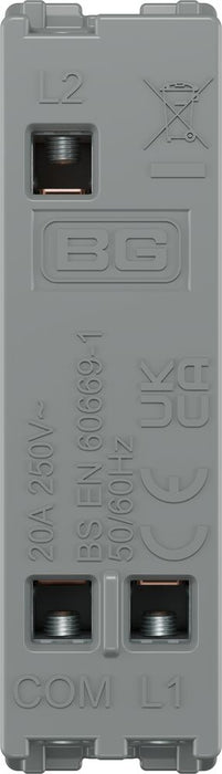 BG GridLite MPCDB142 Evolve 20A 2-Way Retractive Switch Module - Black