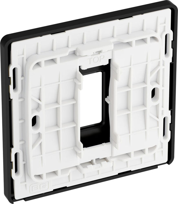BG GridLite MPCDBC1B Evolve 1G Grid Front Plate - Black Chrome (Black)