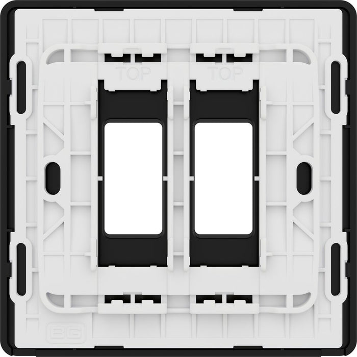 BG GridLite MPCDBC2B Evolve 2G Grid Front Plate - Black Chrome (Black)
