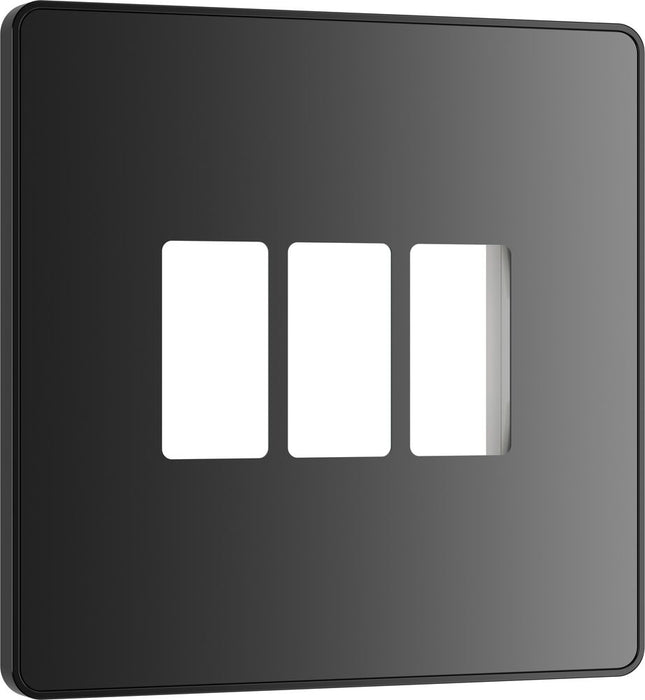 BG GridLite MPCDBC3B Evolve 3G Grid Front Plate - Black Chrome (Black)