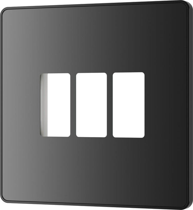 BG GridLite MPCDBC3B Evolve 3G Grid Front Plate - Black Chrome (Black)