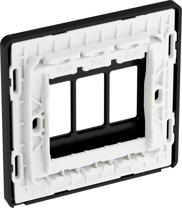BG GridLite MPCDBC3B Evolve 3G Grid Front Plate - Black Chrome (Black)