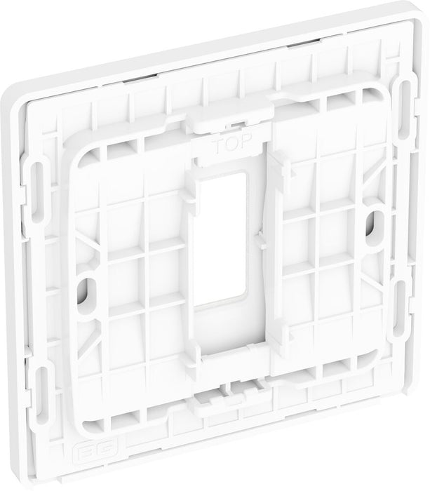BG GridLite MPCDCL1W Evolve 1G Grid Front Plate - Pearlescent White (White)