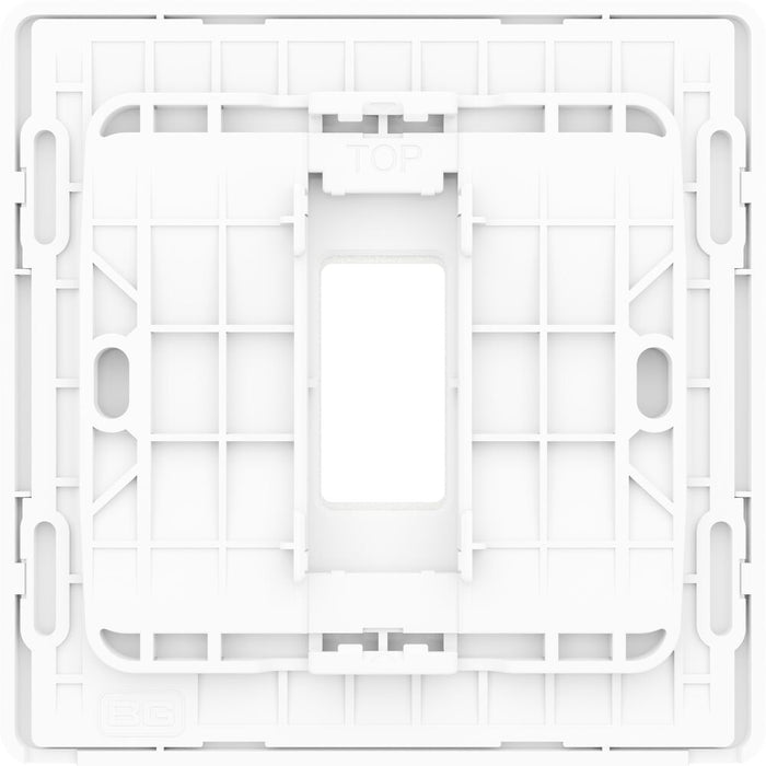 BG GridLite MPCDCL1W Evolve 1G Grid Front Plate - Pearlescent White (White)