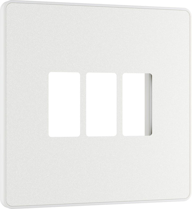 BG GridLite MPCDCL3W Evolve 3G Grid Front Plate - Pearlescent White (White)