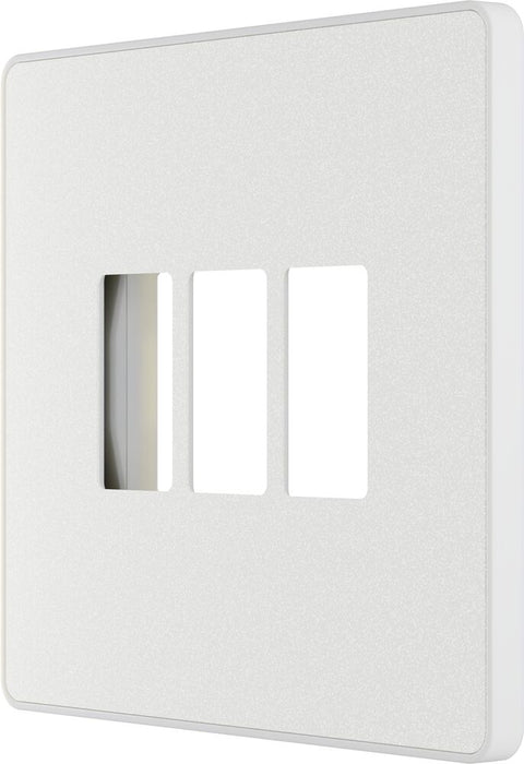 BG GridLite MPCDCL3W Evolve 3G Grid Front Plate - Pearlescent White (White)