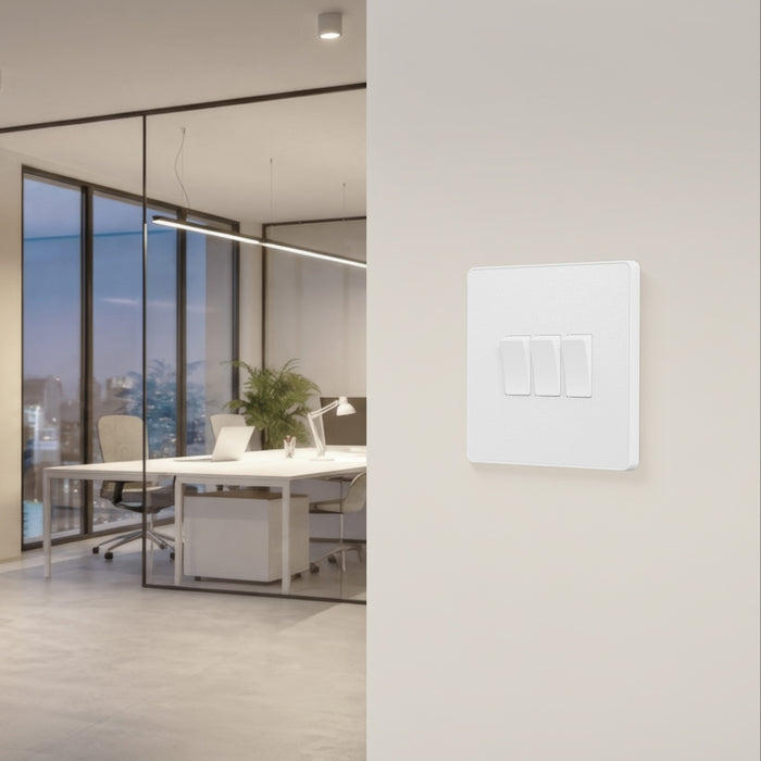BG GridLite MPCDCL3W Evolve 3G Grid Front Plate - Pearlescent White (White)